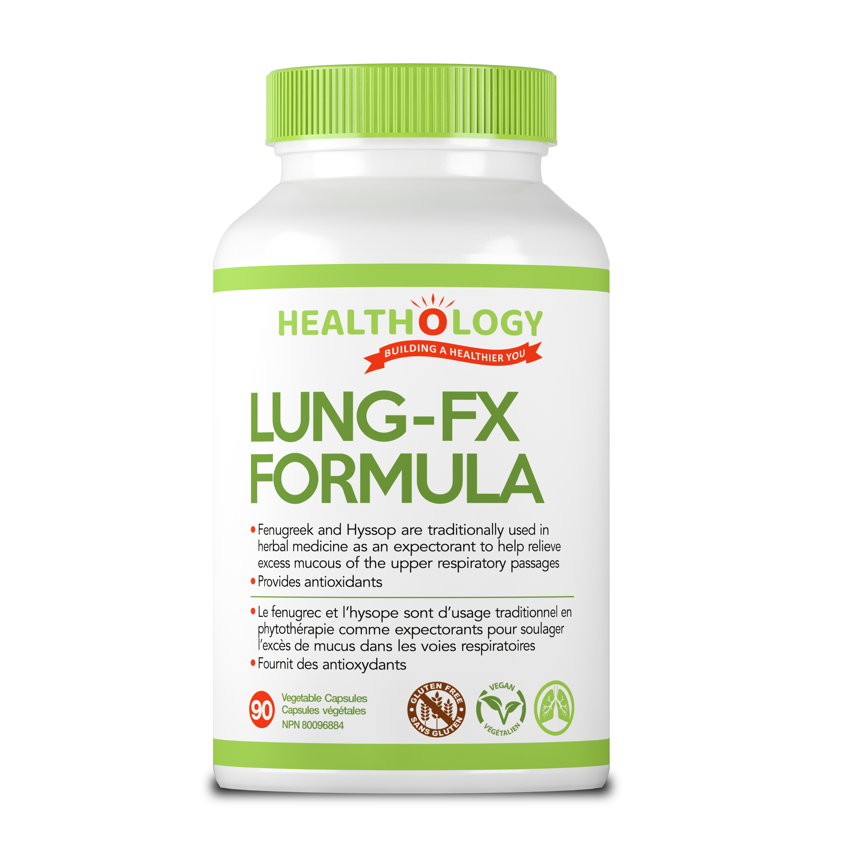 Healthology Lung-FX Formula 90 Capsules