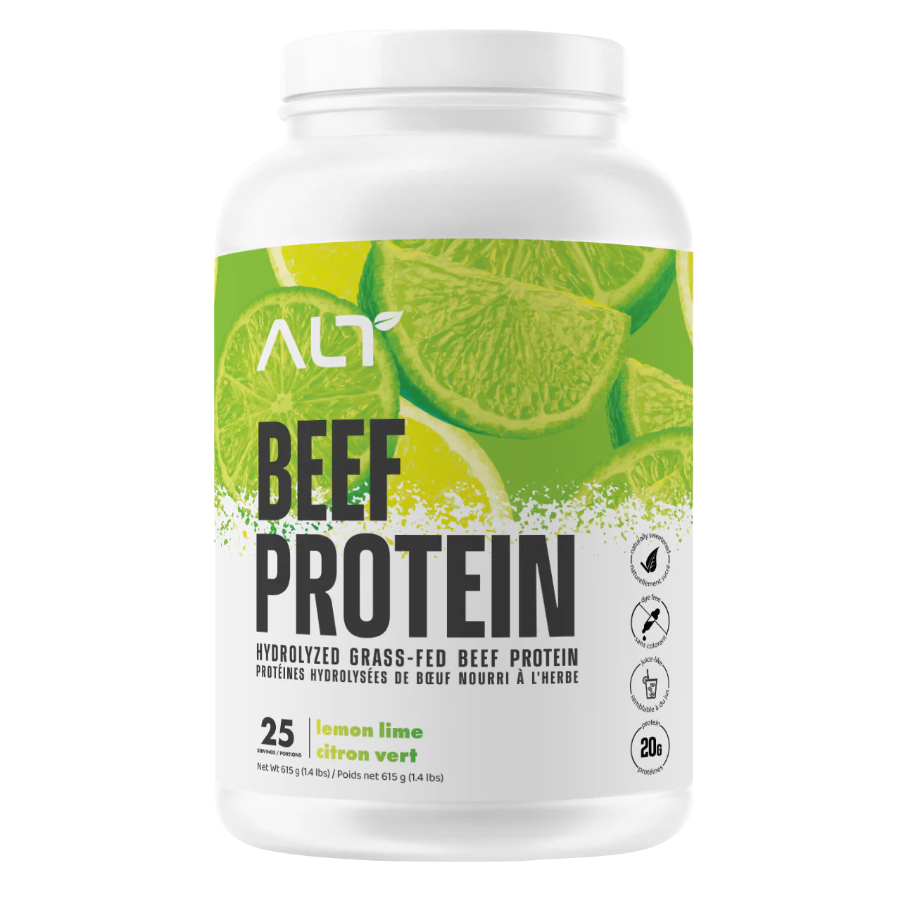 ALT Hydrolyzed Grass-Fed Beef Protein 1.4LBS