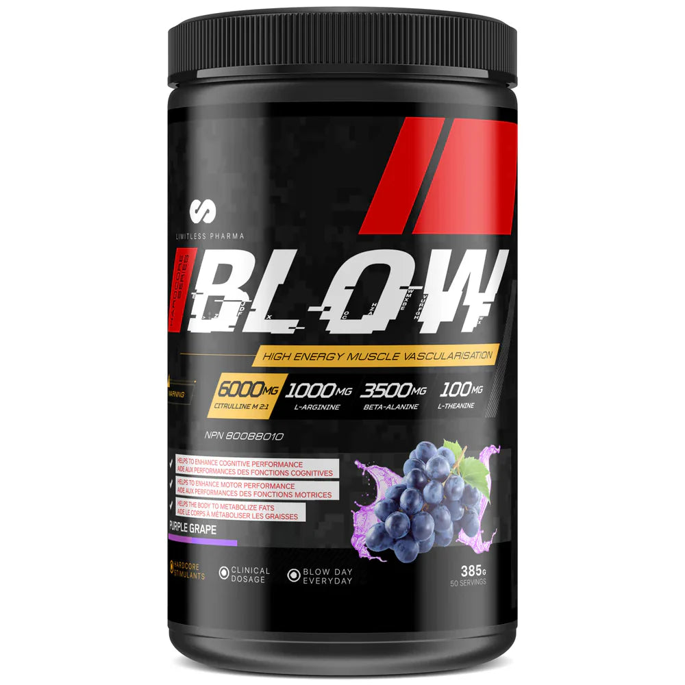 Limitless Pharma BLOW Pre-Workout 50 Servings