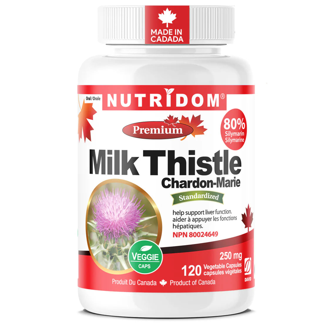 Nutridom Milk Thistle 120 Capsules