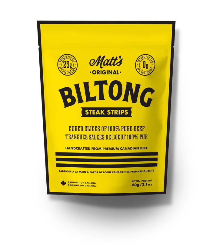 Matt's Original Biltong Steak Strips 60g