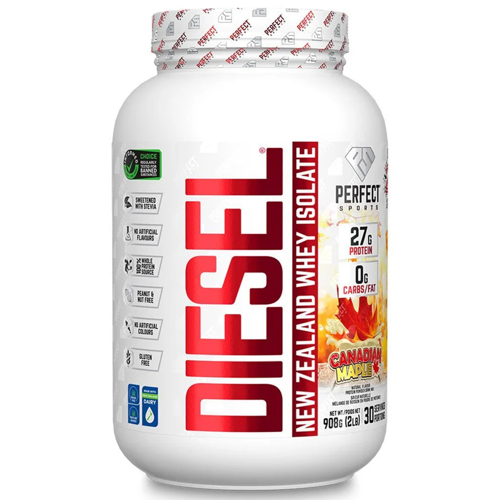 Perfect Sports Diesel New Zealand Whey Isolate 360g, 2LB & 5LB