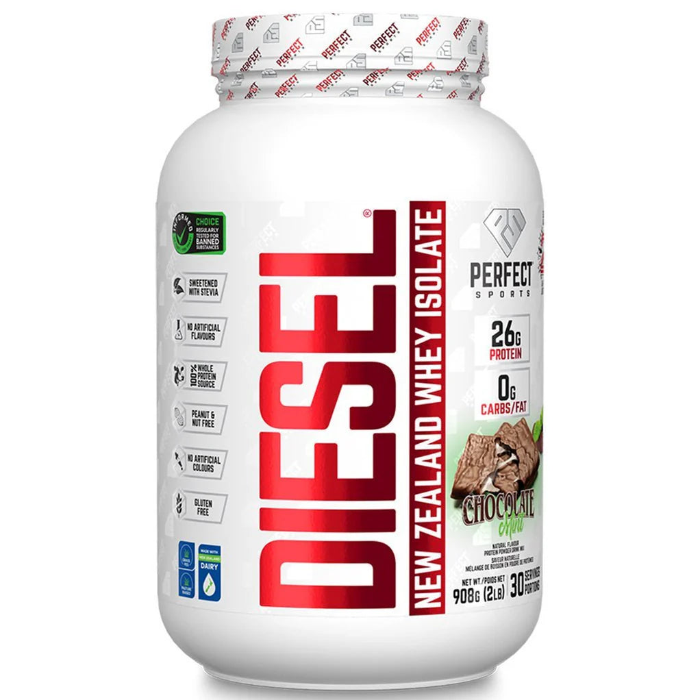Perfect Sports Diesel New Zealand Whey Isolate 360g, 2LB & 5LB