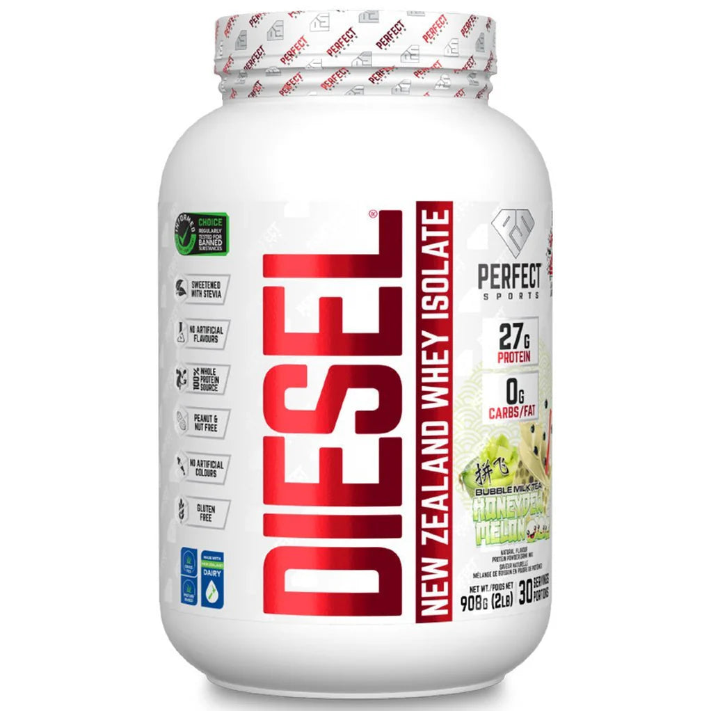 Perfect Sports Diesel New Zealand Whey Isolate 360g, 2LB & 5LB