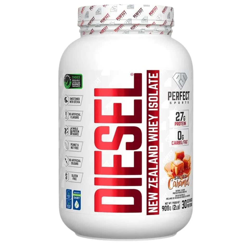 Perfect Sports Diesel New Zealand Whey Isolate 360g, 2LB & 5LB