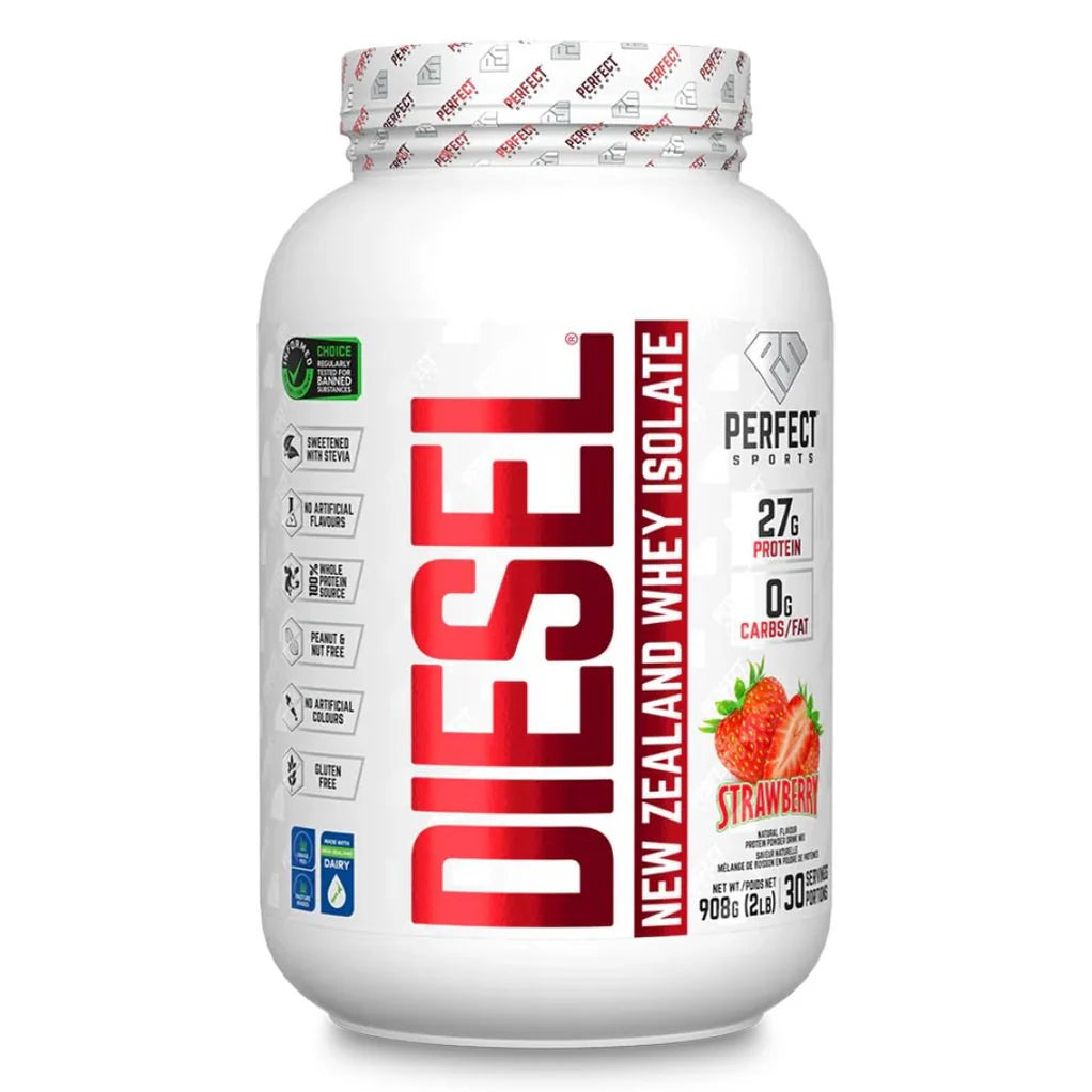 Perfect Sports Diesel New Zealand Whey Isolate 360g, 2LB & 5LB
