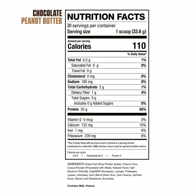 HD Muscle ProHD Isolate Protein - 30 and 64 servings