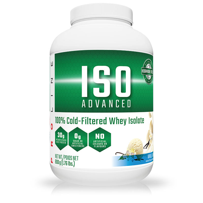 Proline Iso Advanced 100% Cold-Filtered Whey Isolate 800g & 2kg