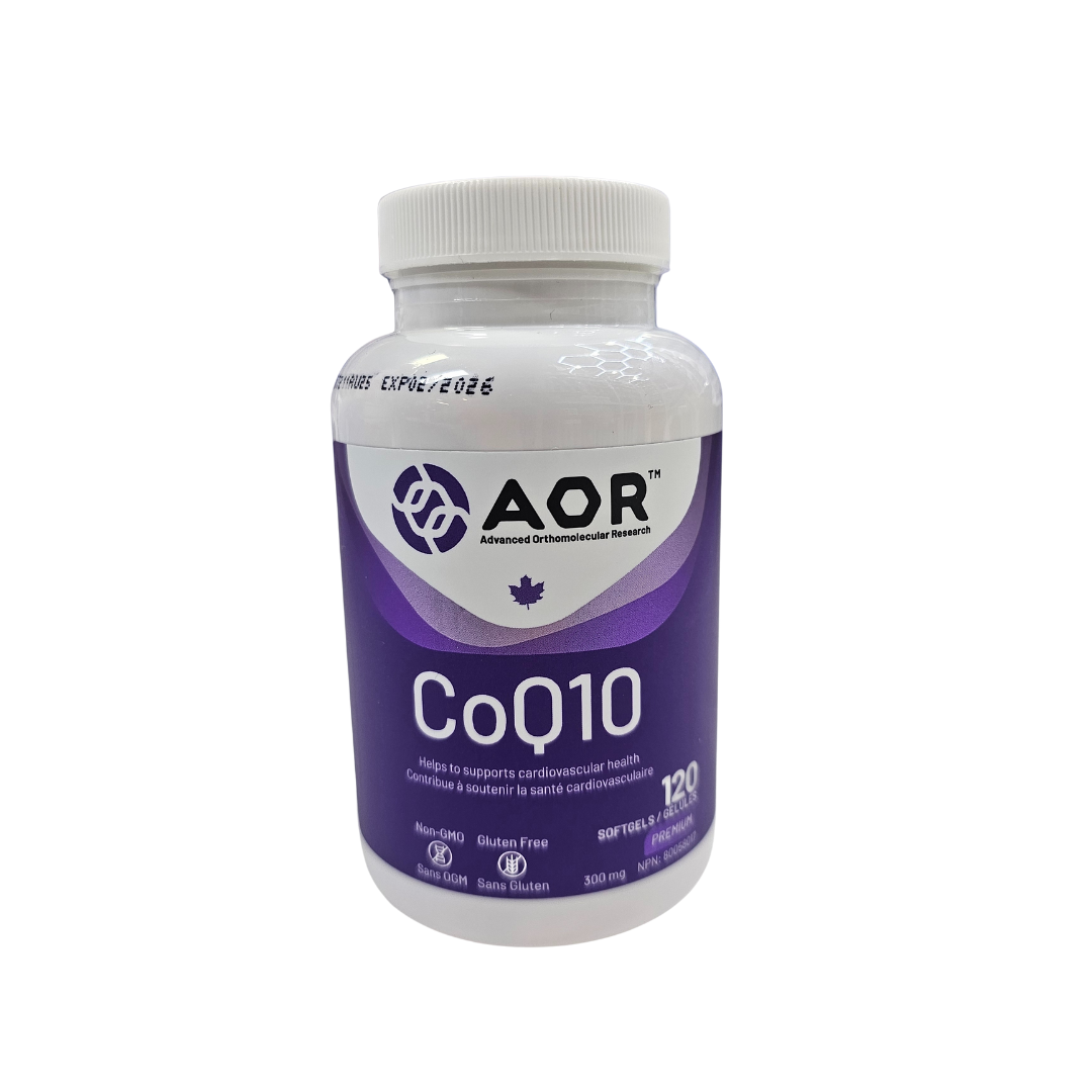 AOR CoQ10 300mg 120 Capsules (Clearance)