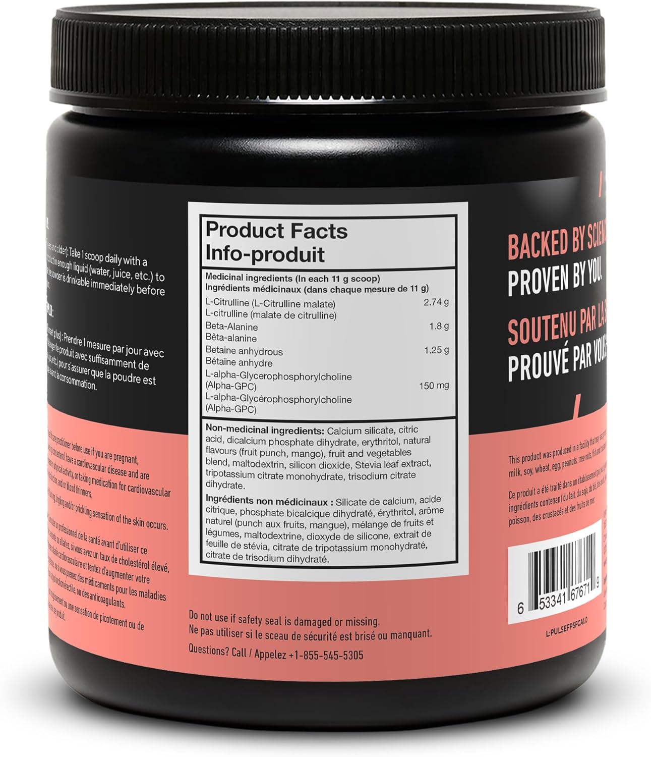 Legion Pulse Pre-Workout (No Caffeine) 454g