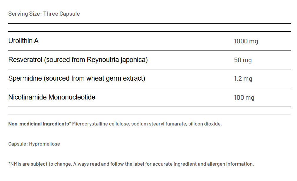 AOR Urolithin A+ 90 Capsules