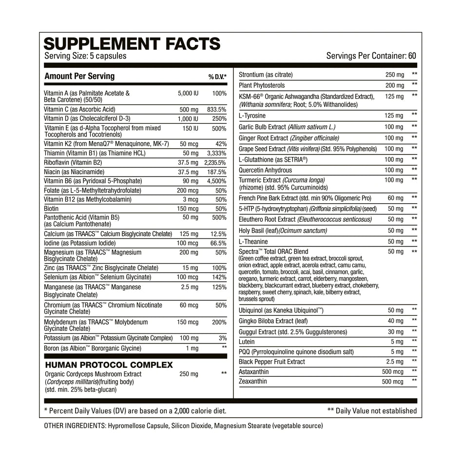 HD Muscle VitaHD 300 Capsules - 60 Servings