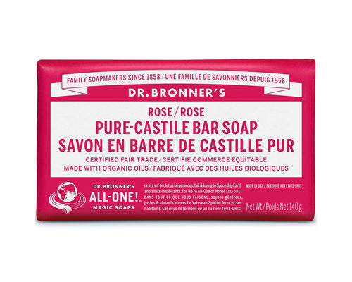 Dr. Bronner's Pure-Castile Bar Soap 140g