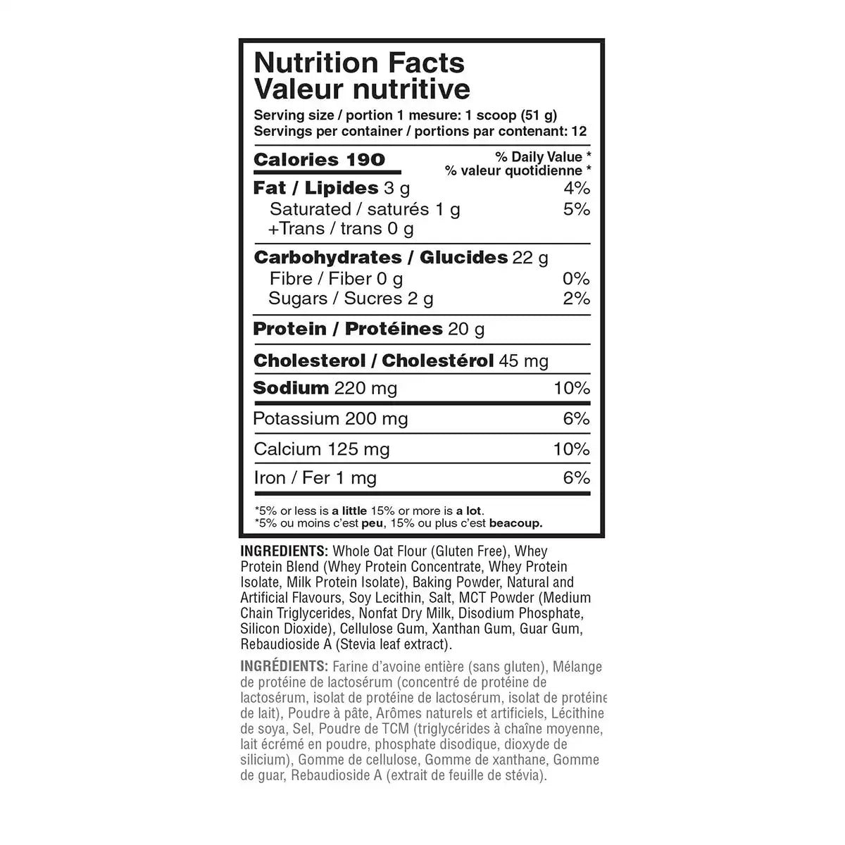 Sinfit Nutrition Protein Pancake & Waffle Mix 612g