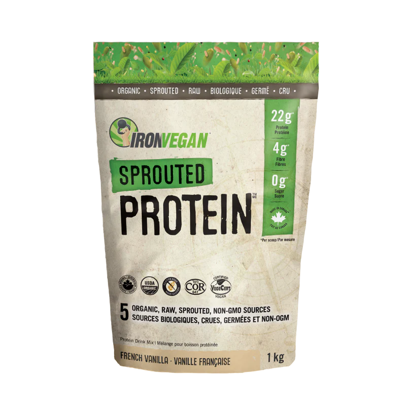 Iron Vegan Sprouted Protein 1kg