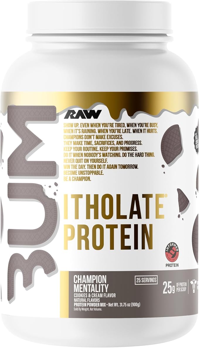 CBUM x RAW Itholate Protein Powder 777g-835g
