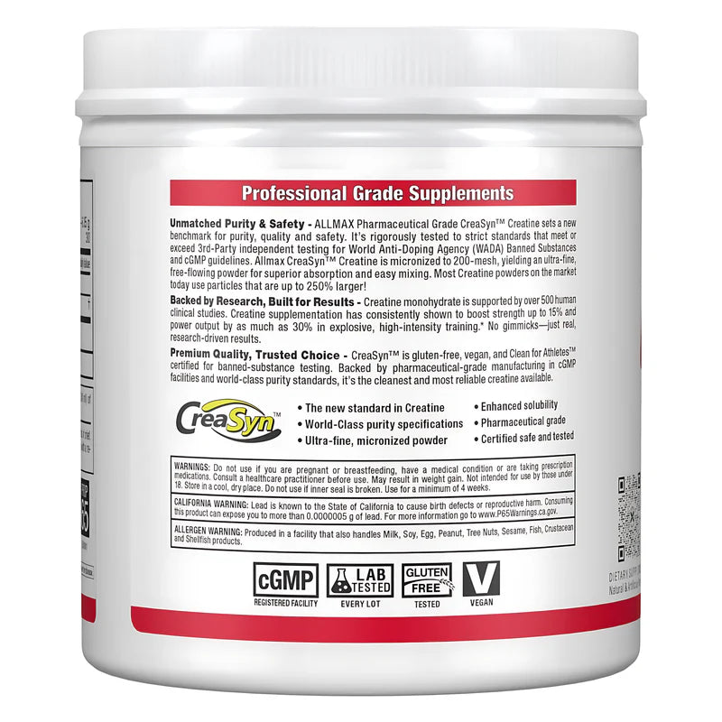 Allmax Flavored Creatine Monohydrate Powder190g