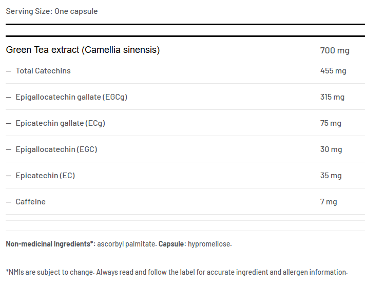 AOR Active Green Tea 90 Capsules