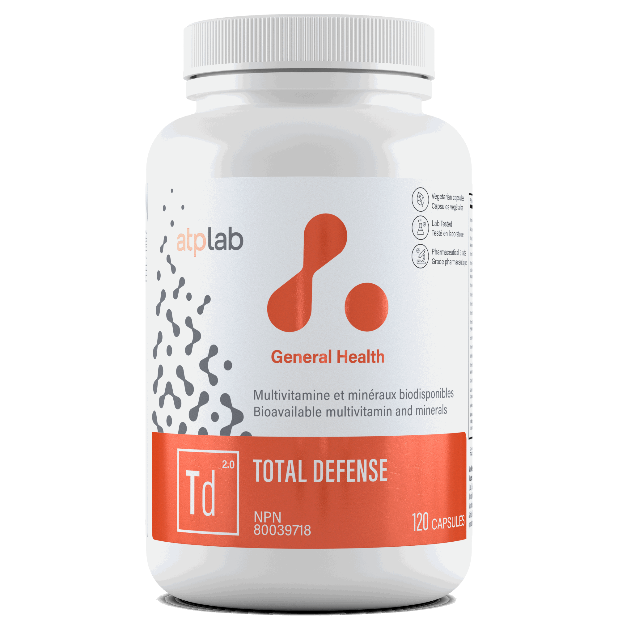 ATPLab Total Defense 120 Capsules - 20 Servings