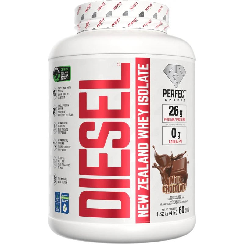 Perfect Sports Diesel New Zealand Whey Isolate 360g, 2LB & 5LB