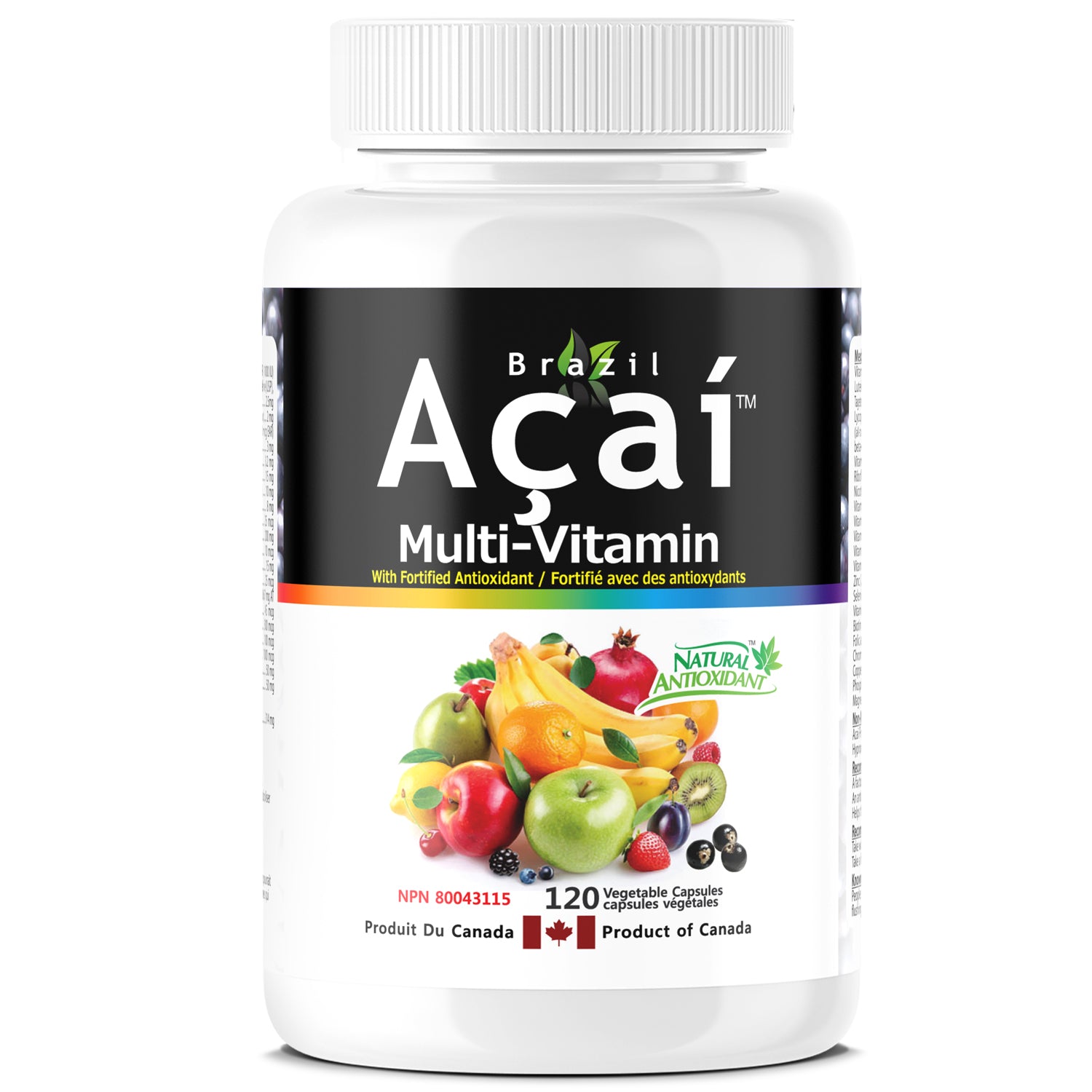 David Health Acai7 Multi-Vitamin 120 Capsules (Clearance)