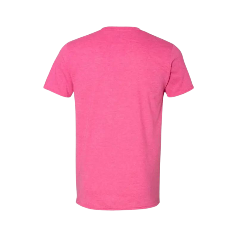 Unisex LTC Gold Eagle on Pink T-Shirt Large