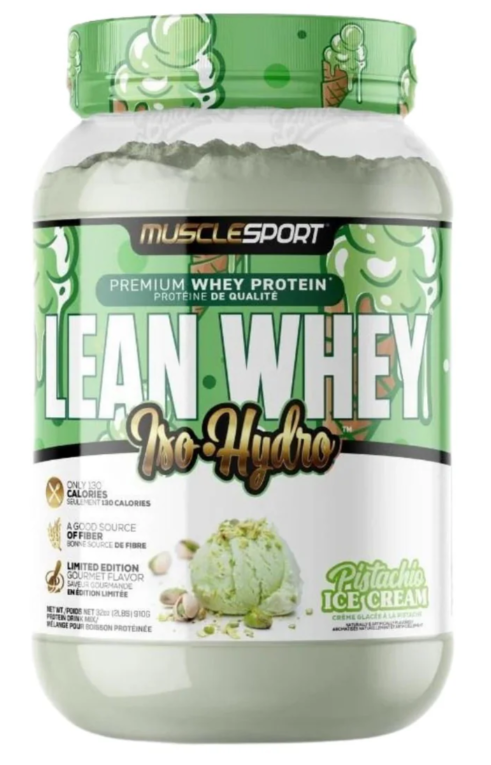 MuscleSport - Lean Whey Iso-Hyrdo Gourmet Protein 2LBS