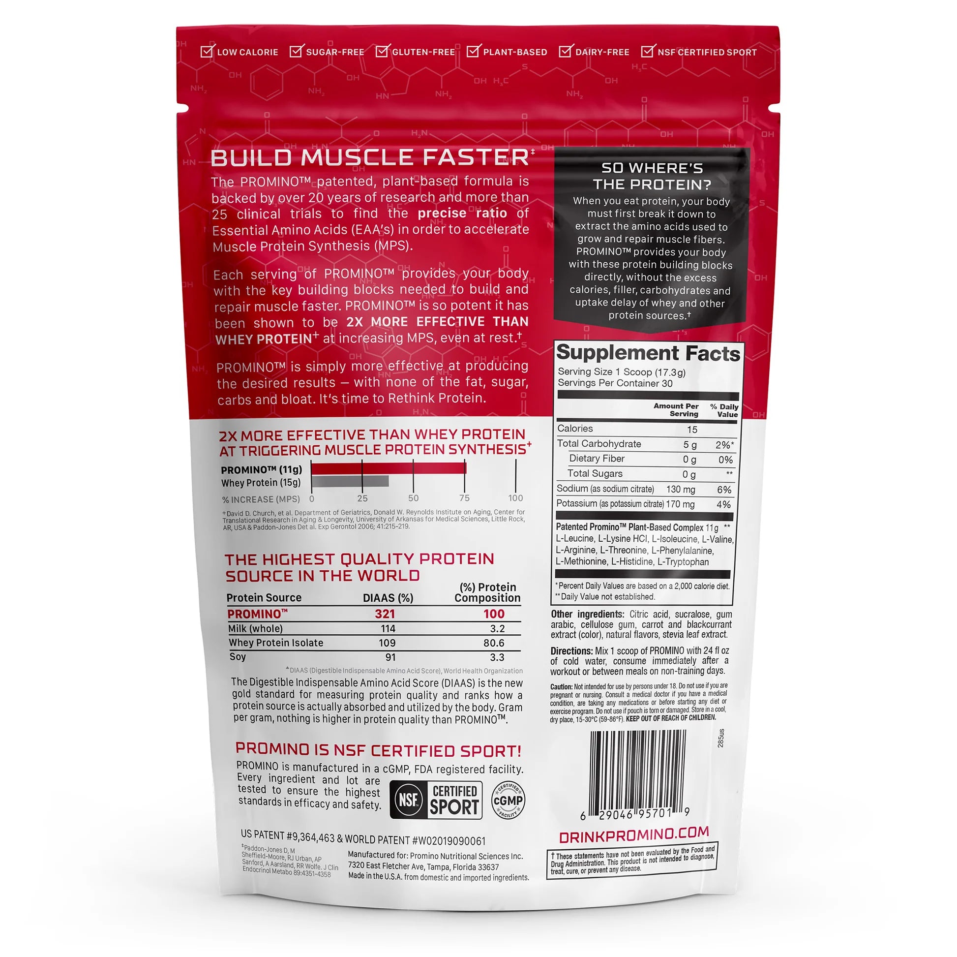 Promino Rethink Protein Drink Mix 519g
