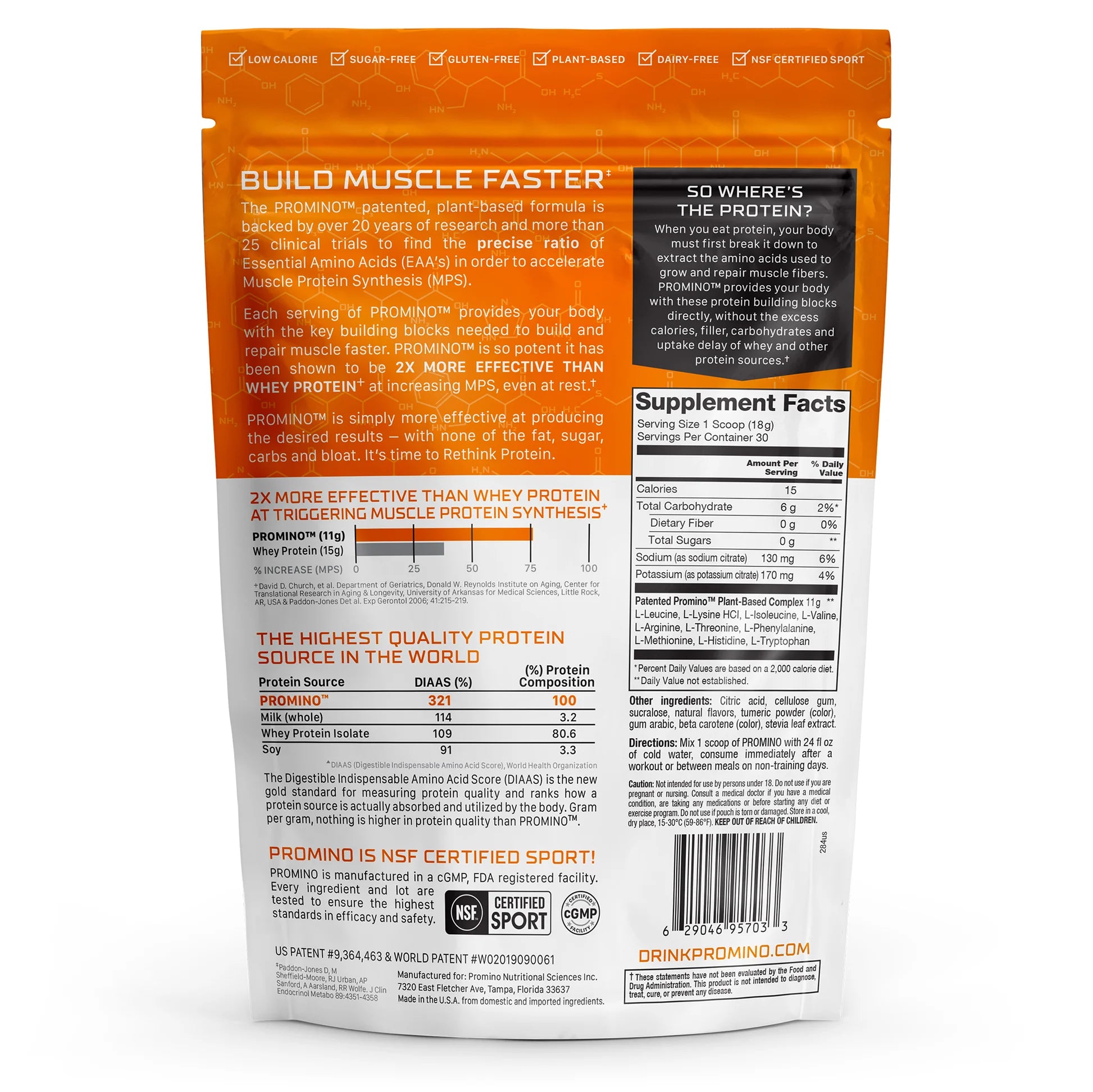 Promino Rethink Protein Drink Mix 519g