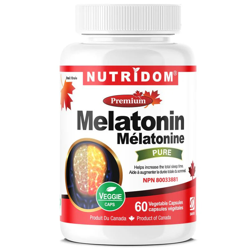 Nutridom Melatonin 60 Capsules