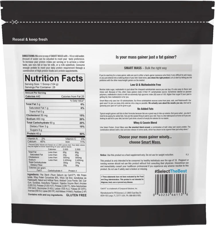 PEScience Smart Mass Protein 28 Servings