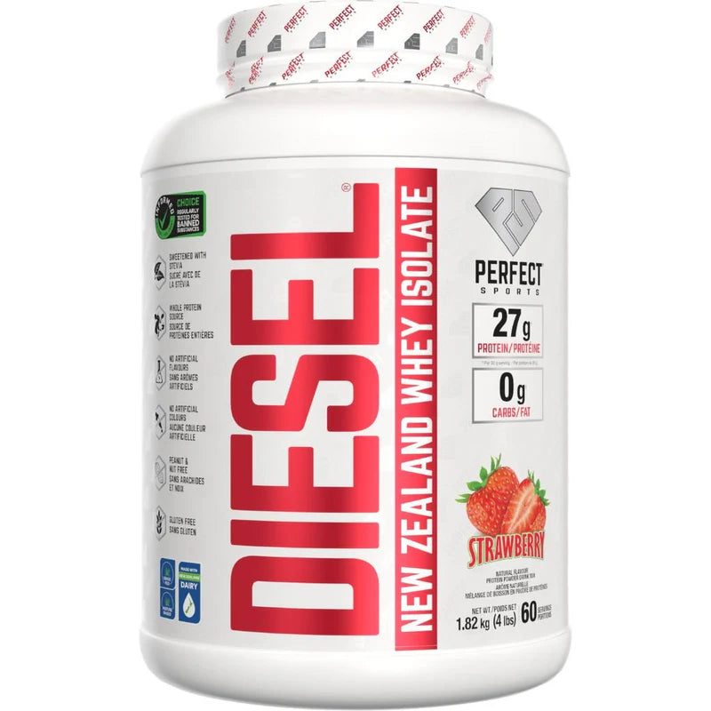 Perfect Sports Diesel New Zealand Whey Isolate 360g, 2LB & 5LB