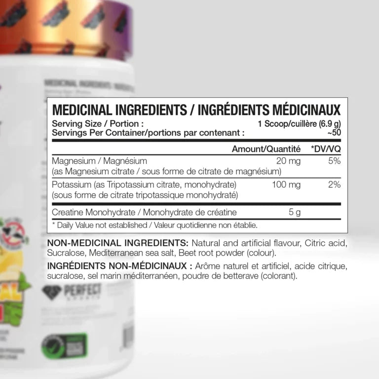 Perfect Sports Ultra Creatine Plus Electrolytes 318-344g