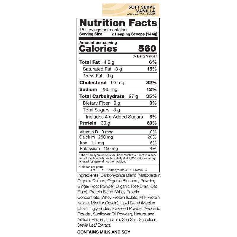 RIVAL Nutrition Clean Gainer 5LB & 10LB