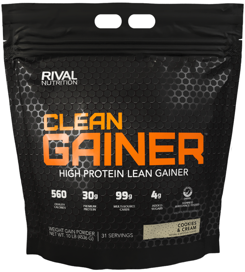 RIVAL Nutrition Clean Gainer 10LB