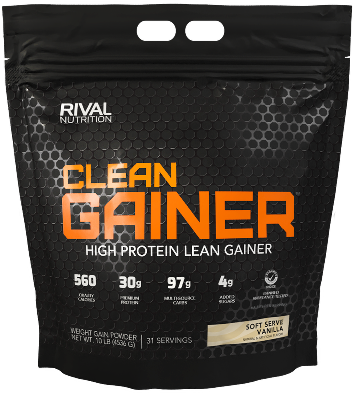 RIVAL Nutrition Clean Gainer 10LB