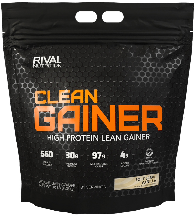 RIVAL Nutrition Clean Gainer 10LB