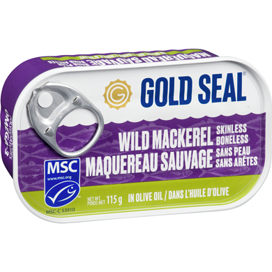 Gold Seal Wild Mackerel In Olive Oil 155g