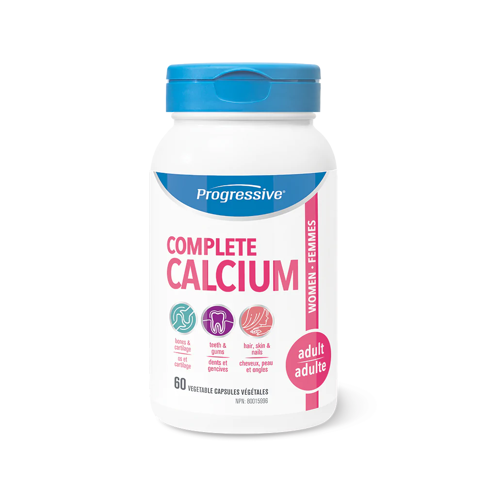 Progressive Complete Calcium for Adult Women 120 Capsules