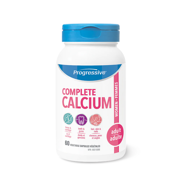Progressive Complete Calcium for Adult Women 120 Capsules