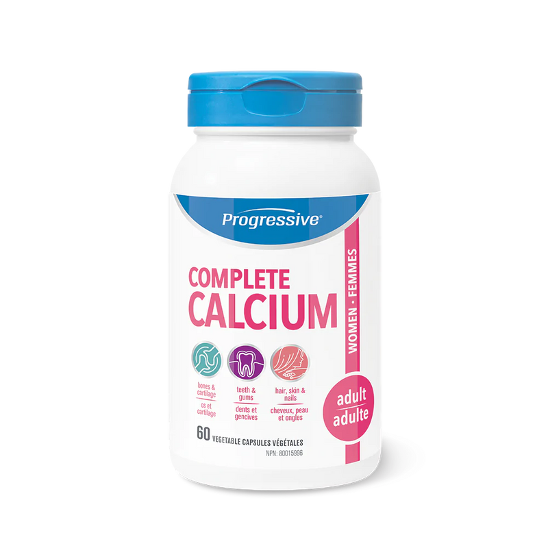 Progressive Complete Calcium for Adult Women 120 Capsules