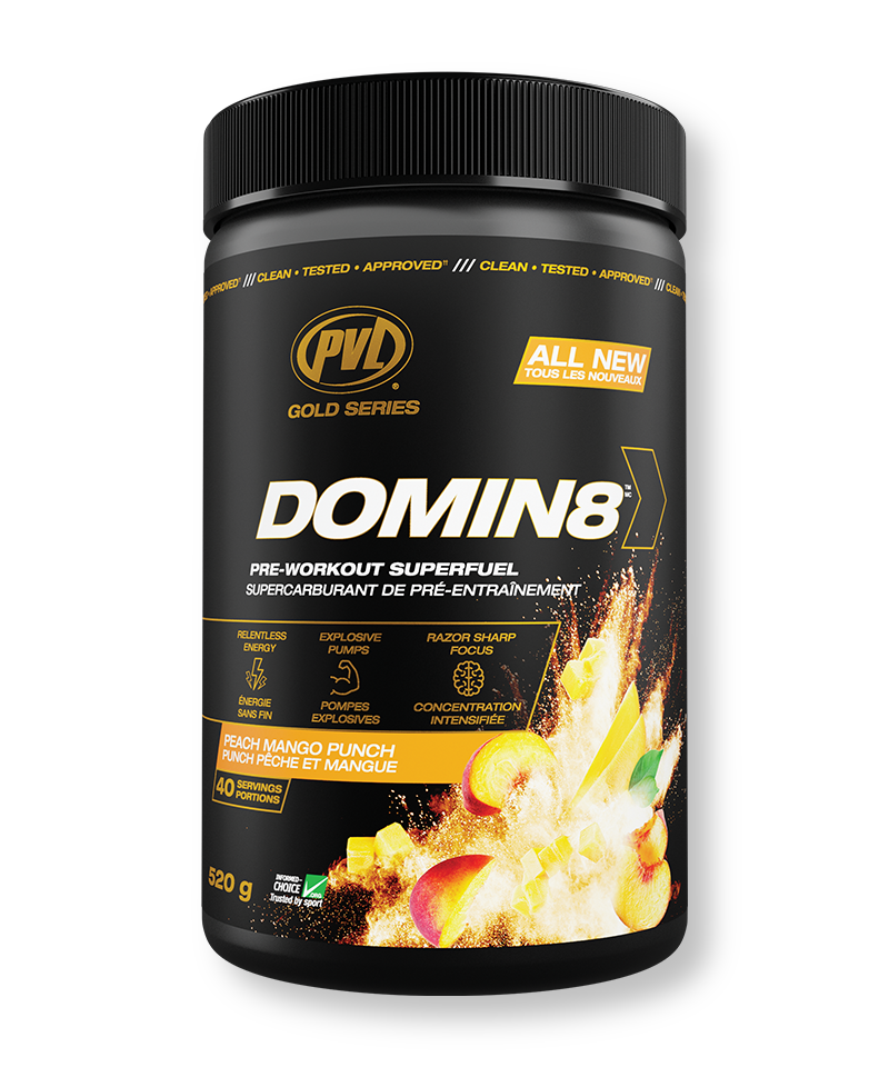 PVL Domin8 Pre-Workout 40 Servings