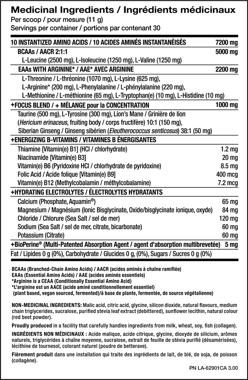 PVL EAA+BCAA Complete 30 Servings