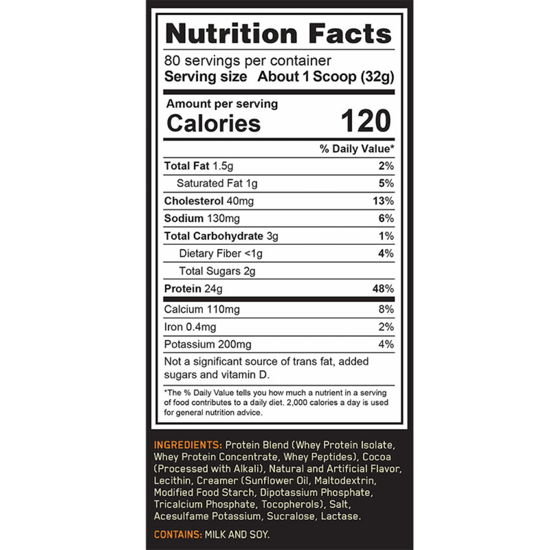 Optimum Nutrition Gold Standard 100% Whey Protein 2LB & 5LB