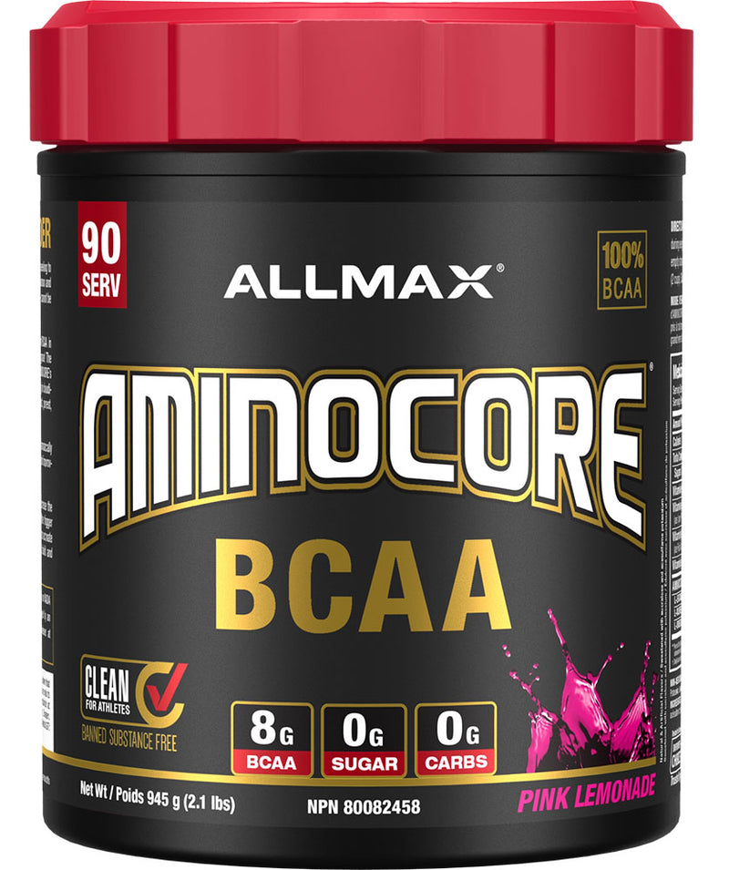 Allmax Aminocore Natural BCAA Supplement 315g & 945g - (Clearance Item)