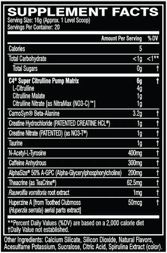 Cellucor C4 Ultimate Pre-Workout 20 Servings (Clearance)