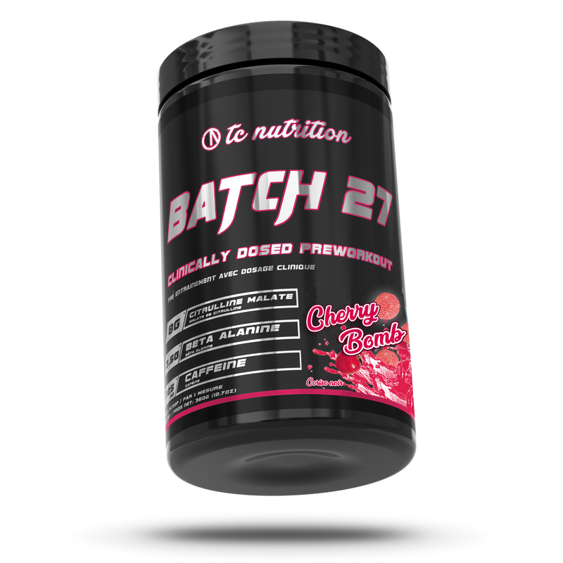 TC Nutrition Batch 27 Preworkout (Stim) 40 Servings