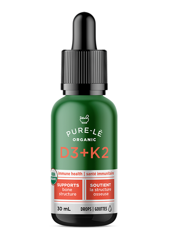 Pure-Le D3+K2 Drops 30ml