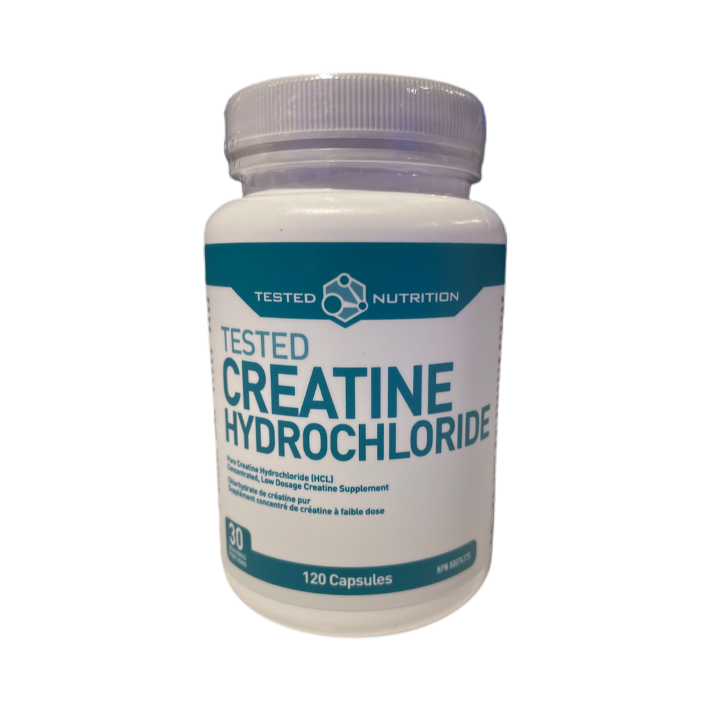 Tested Nutrition Creatine HCL 120 & 240 Capsules