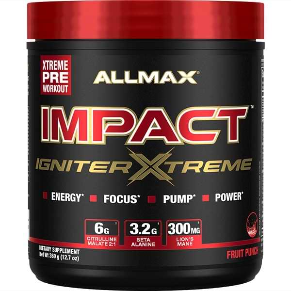 Allmax Nutrition Igniter Xtreme Preworkout 360g 40 Servings